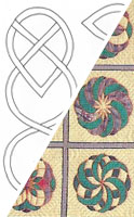Celtic Quilt Design sneak preview